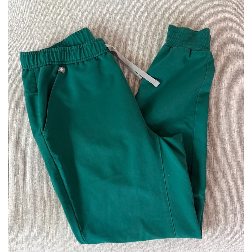 Figs Technical Collection Mens M Green Tansen Jogger Scrub Pants MXXSW2004|Used
